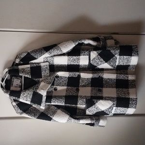 Karen Hart black & white coat